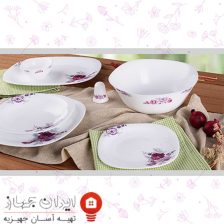 سرویس آرکوپال 28 پارچه چهار گوش مدل پارس اپال