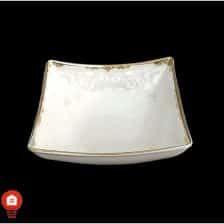 کاسه ماست ( کاسه 12 ) چینی تقدیس قالب شارلوت گل آرایی آرمیتاژ طلا