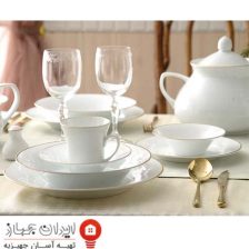 سرویس غذاخوری 103 پارچه چینی زرین ایران سری نئوکلاسیک مدل لومیو 2 Untitled 883