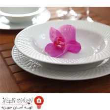 سرویس غذاخوری 28 پارچه چینی زرین ایران سری رادیانس مدل سفید ( Sefid ) 2 Untitled 967