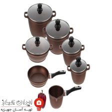 سرویس پخت و پز و ماهیتابه زرساب 12 پارچه مدل ML-7400 2 111745876