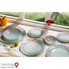 ظروف شیشه ای 25 پارچه دایره ای آرکوفام 1910