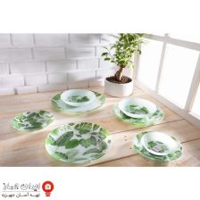 ظروف شیشه ای 25 پارچه دایره ای آرکوفام 1917