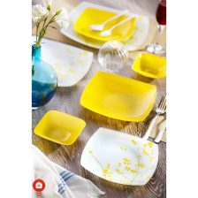 ظروف شیشه ای 25 پارچه طرح نازلی کویین کد 1307