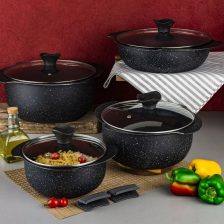 سرویس پخت و پز 10 پارچه گرانیتی فورج منتخب