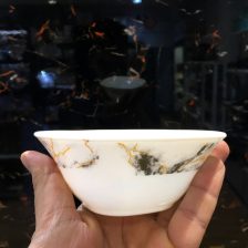 سرویس غذاخوری 26 پارچه آرکوپال مدل مربع طرح ونیز سنگ مشکی 6 arcopal stone black3