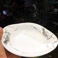 سرویس غذاخوری 26 پارچه آرکوپال مدل مربع طرح ونیز سنگ مشکی 2 arcopal stone black7