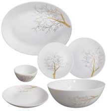 سرویس غذاخوری 26 پارچه آرکوپال طرح درخت طلایی قالب گرد