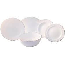 سرویس غذاخوری 26 پارچه لب طلا قالب کنگره