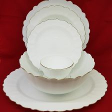 سرویس غذاخوری 26 پارچه لب طلا قالب کنگره 2 kongere tala 3