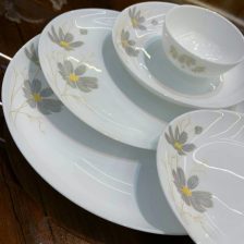 سرویس غذاخوری 26 پارچه گلدن اپال مدل دیوالی طرح شقایق 4 shaghayegh toosi2