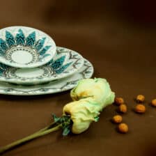 سرویس غذاخوری 25 پارچه 6 نفره آذین اوپال مدل 138 4 138 3