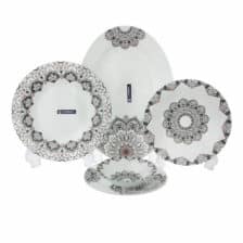 سرویس غذاخوری 25 پارچه 6 نفره آذین اوپال مدل 133