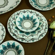 سرویس غذاخوری 25 پارچه 6 نفره آذین اوپال مدل 138