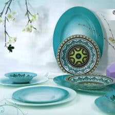 سرویس غذاخوری 25 پارچه 6 نفره آذین اوپال مدل 146