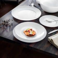 سرویس غذاخوری 26 پارچه گلدن اوپال قالب بن Bone مدل سفید