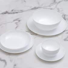 سرویس غذاخوری 26 پارچه گلدن اوپال قالب دیوالی مدل سفید