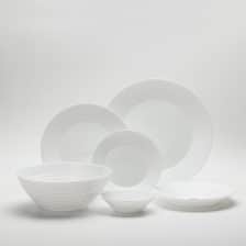 سرویس غذاخوری 26 پارچه گلدن اوپال قالب هارنا مدل سفید