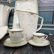 سرویس غذاخوری 96 پارچه 12 نفره ایزابل نیوبن مدل جیران 4 چینی پردیس ایزابل ایفل 96 طرح جیران 2