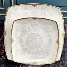 سرویس غذاخوری 96 پارچه 12 نفره ایزابل نیوبن مدل جیران 5 چینی پردیس ایزابل ایفل 96 طرح جیران 3