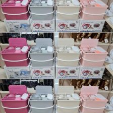 سرویس مسافرتی 70 پارچه 6 نفره پونا پلاست ا Travel service 70 pieces Poona Plast 2 پک مسافرتی 70 پارچه