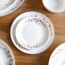 سرویس غذاخوری آرکوپال مقصود 26 پارچه مدل بهار صورتی 3 سرویس 26 پارچه مقصود | طرح بهار صورتی