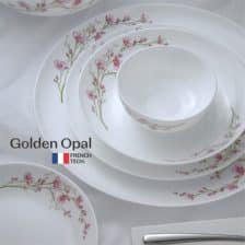 سرویس غذاخوری آرکوپال مقصود 26 پارچه مدل بهار صورتی 11 سرویس 26 پارچه مقصود | طرح بهار صورتی