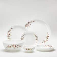 سرویس غذاخوری آرکوپال مقصود 26 پارچه مدل بهار صورتی 5 سرویس 26 پارچه مقصود | طرح بهار صورتی