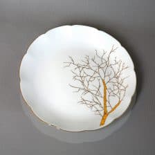 سرویس 26 پارچه مقصود | طرح درخت طلا لب طلا