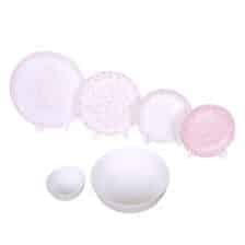 سرویس 26 پارچه مقصود | طرح گلریز صورتی