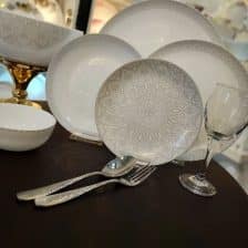 سرویس 26 پارچه مقصود | طرح صدف لوستر