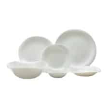 سرویس غذاخوری 26 پارچه گلدن اوپال قالب ولاره Volare مدل سفید