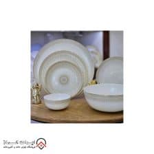 سرویس غذاخوری آرکوپال 26 پارچه مقصود مدل سان طلایی