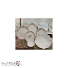 iranjahaz Arcopal 26 piece dining set olive model 2