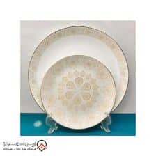 iranjahaz Arcopal 26 piece round dining set karishma Asali model 2