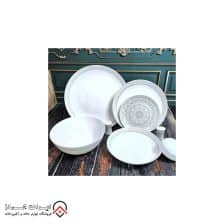 iranjahaz Arcopal Dining set Atlas Grey model 4