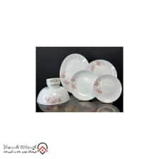 iranjahaz Arcopal Dining set Round maghsoud pink Jalin model 4