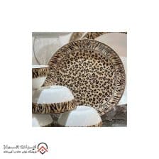iranjahaz Arcopal Dining set leopard model 3