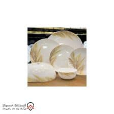 سرویس غذاخوری آرکوپال گلدن اوپال مدل فیدلر طلایی