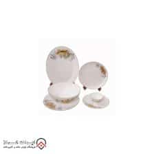 iranjahaz Arcopal maghsoud Dining set Bugatti Gold model 2