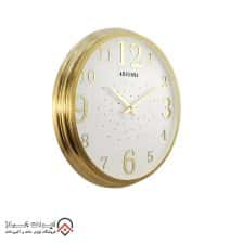 iranjahaz Artemis wall clock model 2000 Gold white Dial 2