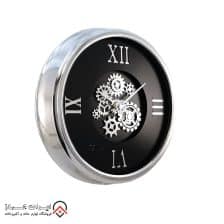 iranjahaz Artemis wall clock model 2021 Silver 2