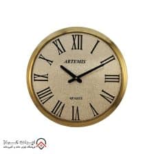 ساعت دیواری آرتمیس مدل 2024 گلد