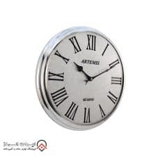 iranjahaz Artemis wall clock model 2024 Silver 2