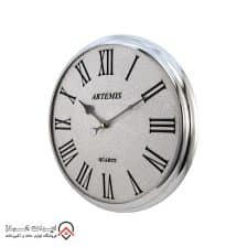 iranjahaz Artemis wall clock model 2024 Silver 3
