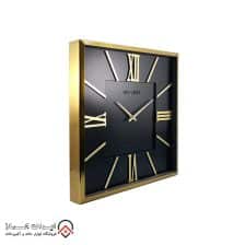 iranjahaz Artemis wall clock model 2026 Gold Black Dial 2
