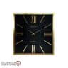 iranjahaz Artemis wall clock model 2026 Gold Black Dial