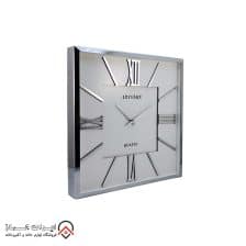iranjahaz Artemis wall clock model 2026 Silver White Dial 2