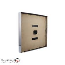 iranjahaz Artemis wall clock model 2026 Silver White Dial 6