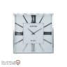 iranjahaz Artemis wall clock model 2026 Silver White Dial